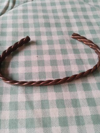 Pulsera vintage trenzada