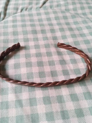 Pulsera vintage trenzada
