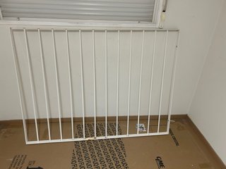 Rejas de seguridad blancas