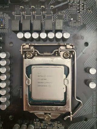 I7 10700 + placa base z590 d+16gb ram ddr4 3000mhz