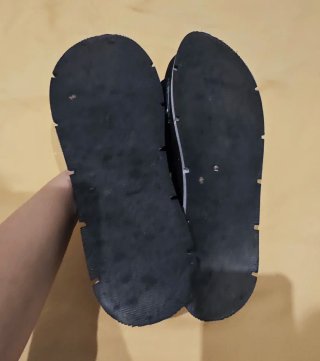 Sandalias plataforma negras