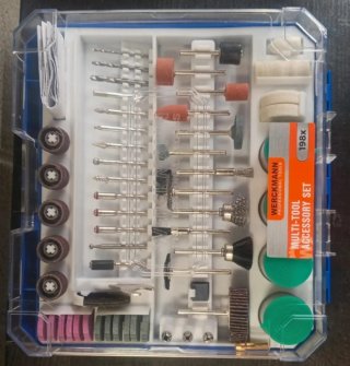 Maletín Accesorios Multiherramienta 198 Piezas