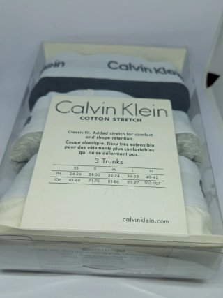 Calvin Klein 3x Boxers Algodón Stretch M