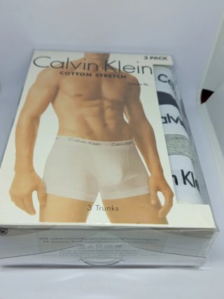 Calvin Klein 3x Boxers Algodón Stretch M
