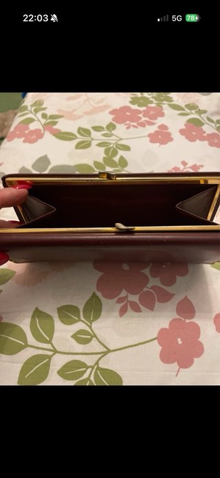 Portafoglio Cartier donna pelle bordeaux