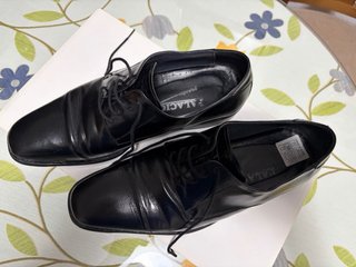 Zapatos de piel negros talla 39
