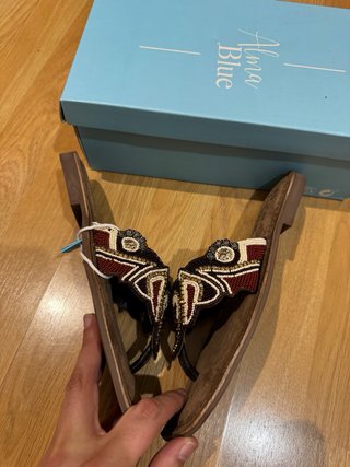 Sandalias Alma Blue Marrón Multicolor