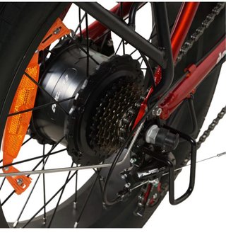 Bicicleta eléctrica E-Motorad Doodle Naranja