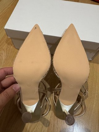 Sandalias doradas ALTRIMENTI