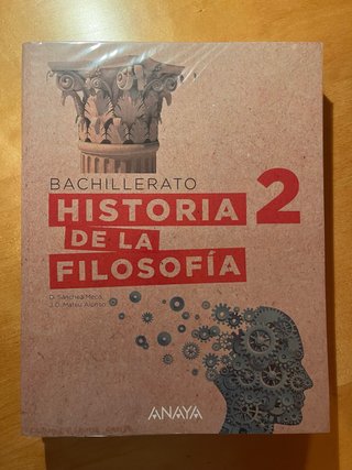 Libro de Filosofía de 2do de Bachillerato