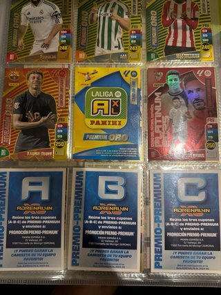 Álbum de la liga Adrenalyn 2024-25 100% completo