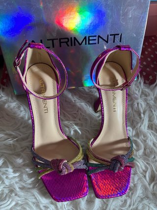 Sandalias tacón Altrimenti multicolor