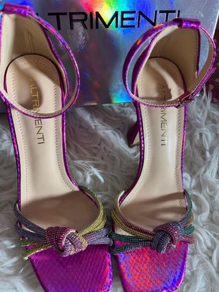 Sandalias tacón Altrimenti multicolor
