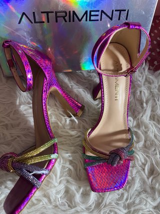 Sandalias tacón Altrimenti multicolor