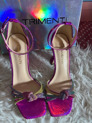 Sandalias tacón Altrimenti multicolor