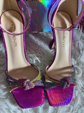 Sandalias tacón Altrimenti multicolor