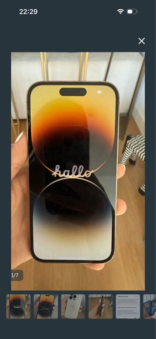 iPhone 14 Pro Gold/Silver