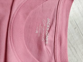 Camiseta rosa Jack & Jones Talla M