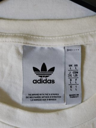 Camiseta Adidas Blanca Talla L