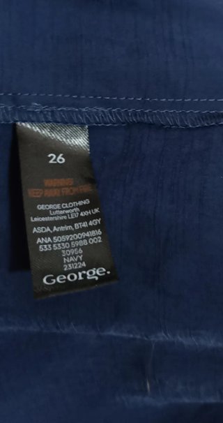 Abito lungo blu taglia 5XL