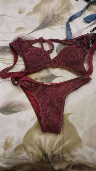 Costume da bagno donna fucsia