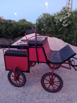 Carro Carruaje Rojo