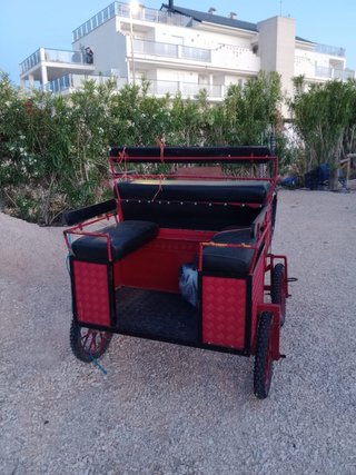Carro Carruaje Rojo