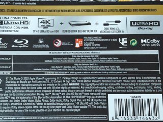 F1 The Movie Steelbook 4K UHD Blu-ray