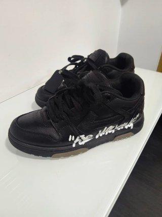 Zapatos Off White For Walking Negros