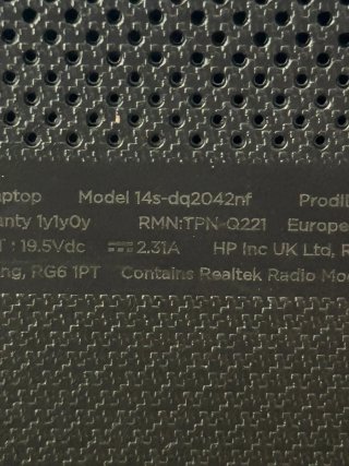 Portatil hp intel i3-11 generación