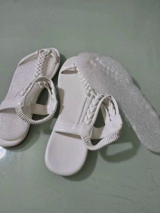 Sandalias blancas verano Talla 39