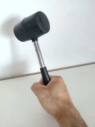 Martillo de goma
