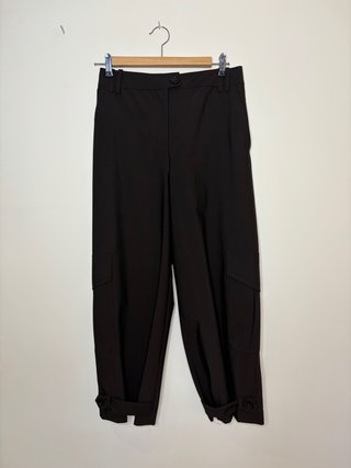 Conjunto Zara Chaleco y Pantalón Marrón