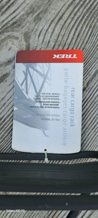 Portabultos Trek para Bicicleta