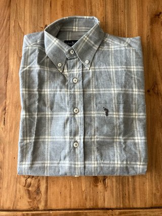 Camicia grigia a quadri / John Ashfield
