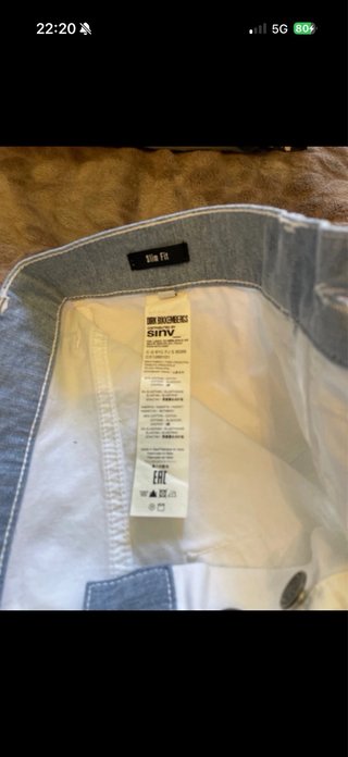 Pantaloni Bikkembergs bianchi e azzurri