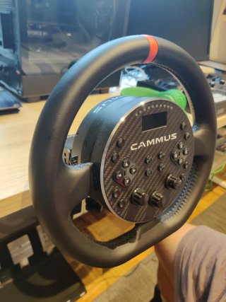 Cammus C5 Volante + Pedalera T3PM + Soporte