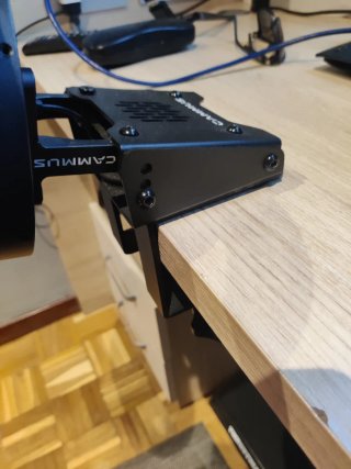 Cammus C5 Volante + Pedalera T3PM + Soporte