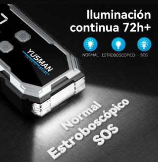 Arrancador De Batería De Coche Portátil Yusman F01