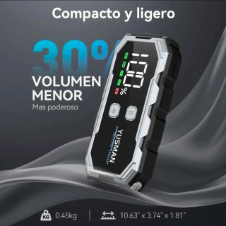 Arrancador De Batería De Coche Portátil Yusman F01