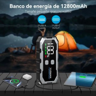 Arrancador De Batería De Coche Portátil Yusman F01