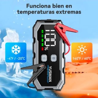 Arrancador De Batería De Coche Portátil Yusman F01