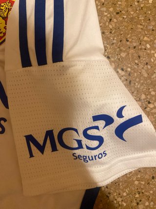 Camiseta Zaragoza Original  Adidas Talla M