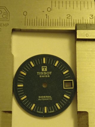 Quadrante Tissot Sideral Automatic