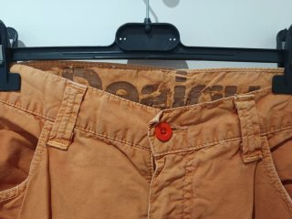 Pantalones cargo Desigual naranja