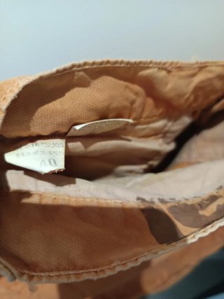Pantalones cargo Desigual naranja
