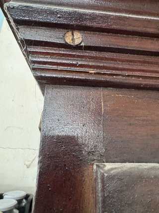 Armario antiguo de madera grande