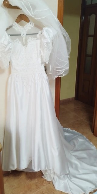 VESTIDO DE NOVIA BLANCO