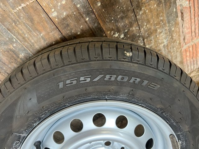 Llanta 155/80R13 4x100 para remolque