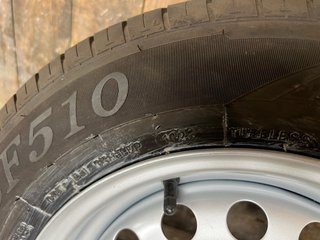 Llanta 155/80R13 4x100 para remolque